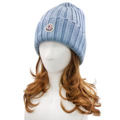 �Z�[��AW MONCLER �����N���[�� �X�q ���f�B�[�X �j�b�g�L���b�v 3B00036 A9327 / BERRETTO TRICOT ���C�g�u���[