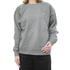�Z�[��AW MAISON KITSUNE ���]���L�c�l �g���[�i�[ ���f�B�[�X PW00307 KM0341 / BABY FOX COMFORT SWEAT SHIRT �O���[