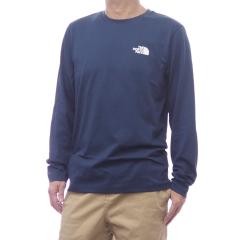 THE NORTH FACE �m�[�X�t�F�C�X T�V���c �����Y ���� �N���[�l�b�N ����T NF0A87QN / M L/S SIMPLE DOM TEE �l�C�r�[