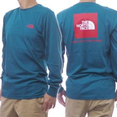 THE NORTH FACE �m�[�X�t�F�C�X T�V���c �����Y ���� �N���[�l�b�N ����T NF0A87NN / M L/S BOX NSE TEE �u���[