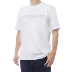 PS PAUL SMITH �|�[���X�~�X T�V���c �����Y ���� �N���[�l�b�N M2R 220X TP5447 �z���C�g