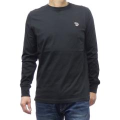 PAUL SMITH �|�[���X�~�X T�V���c �����Y ���� �N���[�l�b�N �R�b�g�� ��100�� ����T M2R 828R KZEBRA �u���b�N ��Ԑl�C���i