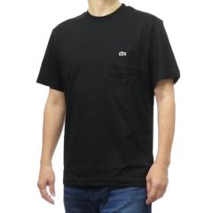 �Z�[��SS LACOSTE ���R�X�e T�V���c �����Y ���� �N���[�l�b�N �R�b�g�� ��100�� TH2827 �u���b�N