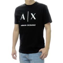 ARMANI EXCHANGE �A���}�[�j�G�N�X�`�F���W A/X T�V���c �����Y ���� �N���[�l�b�NT�V���c XM002683 AF10356 �u���b�N 2026�t�ĐV��