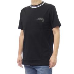 ARMANI EXCHANGE A/X �A���}�[�j�G�N�X�`�F���W T�V���c �����Y �N���[�l�b�NT�V���c ���� ��100�� XM001795 AF10361 �u���b�N 2026�t��