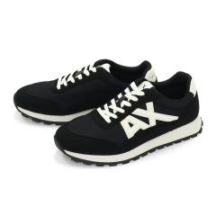 ARMANI EXCHANGE �A���}�[�j �G�N�X�`�F���W A/X �����Y���[�J�b�g�X�j�[�J�[ XM001960 AF19388 �u���b�N ��Ԑl�C���i