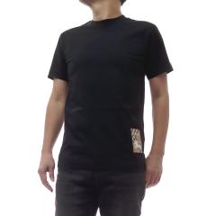 BURBERRY �o�[�o���[ �����Y�N���[�l�b�NT�V���c 81048891 / SP25-MW-FOR-2.6.094 �u���b�N 2026�t�ĐV��