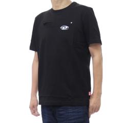 DIESEL �f�B�[�[�� T�V���c �����Y �N���[�l�b�NT�V���c ���� ��100�� A21036 0QIAM / T-ADJUST-V8 �u���b�N 2026�t�ĐV��