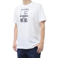 DIESEL �f�B�[�[�� T�V���c �����Y �N���[�l�b�NT�V���c ���� ��100�� A21037 0QIAM / T-ADJUST-V9 �z���C�g 2026�t�ĐV��