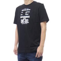 DIESEL �f�B�[�[�� T�V���c �����Y �N���[�l�b�NT�V���c ���� ��100�� A21037 0QIAM / T-ADJUST-V9 �u���b�N 2026�t�ĐV��