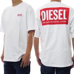 DIESEL �f�B�[�[�� �����Y�N���[�l�b�NT�V���c A20036 0EPCA / T-BOXT-BISK �z���C�g 2026�t�ĐV��