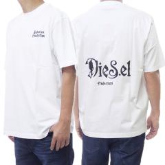 DIESEL �f�B�[�[�� T�V���c �����Y �N���[�l�b�NT�V���c ���� ��100�� A23179 0PLAT / T-BOGGY-V10 �z���C�g 2026�t�ĐV��