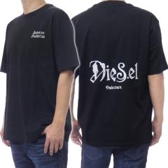 DIESEL �f�B�[�[�� T�V���c �����Y �N���[�l�b�NT�V���c ���� ��100�� A23179 0PLAT / T-BOGGY-V10 �u���b�N 2026�t�ĐV��