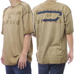 DIESEL �f�B�[�[�� T�V���c �����Y �N���[�l�b�NT�V���c ���� ��100�� A20226 0QMBT / T-LOOK ���C�g�L�������� 2026�t�ĐV��