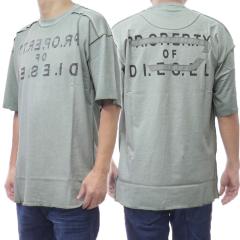 DIESEL �f�B�[�[�� T�V���c �����Y �N���[�l�b�NT�V���c ���� ��100�� A20226 0QMBT / T-LOOK ���C�g�I���[�u 2026�t�ĐV��