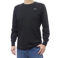 DIESEL �f�B�[�[�� �����Y�����O�N���[�l�b�NT�V���c A20783 0AIJU / T-MIEGOR-LS-MET �u���b�N 2026�t�ĐV��