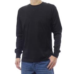 DIESEL �f�B�[�[�� �����Y�����O�N���[�l�b�NT�V���c A21655 0NIAX / T-ADJUST-LS-V1 �u���b�N 2026�t�ĐV��