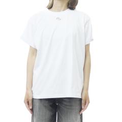 DIESEL �f�B�[�[�� T�V���c ���f�B�[�X �N���[�l�b�NT�V���c ���� �g�b�v�X A17736 0NIAX / T-MAREY T-SHIRT �z���C�g
