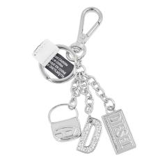 DIESEL �f�B�[�[�� �L�[�����O ���f�B�[�X �L�[�z���_�[ X10209 P6471 / 1DR KEY MULTICHARM �V���o�[ ��Ԑl�C���i
