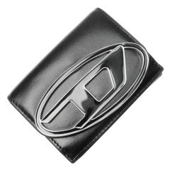 DIESEL �f�B�[�[�� ���z ���f�B�[�X �O�܂���z ���K����t�� X09887 PR818 / 1DR TRI FOLD COIN XS �u���b�N ��Ԑl�C���i