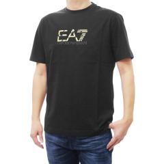 EMPORIO ARMANI �G���|���I�A���}�[�j EA7 T�V���c �����Y �N���[�l�b�NT�V���c ���� 7M001562 AF17789 �u���b�N 2026�t�ĐV��