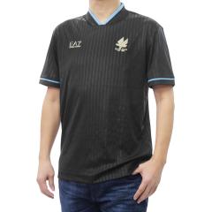 EMPORIO ARMANI �G���|���I�A���}�[�j EA7 T�V���c �����Y �N���[�l�b�NT�V���c ���� 7M001298 AF24541 �u���b�N 2026�t�ĐV��