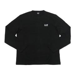 EMPORIO ARMANI �G���|���I�A���}�[�j EA7 �����Y�N���[�l�b�N�����OT�V���c 8NPT28 PJVQZ �u���b�N 2026�t�ĐV��