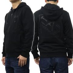 EMPORIO ARMANI �G���|���I�A���}�[�j EA7 �����Y�W�b�v�A�b�v�p�[�J�[ 7M001490 AF17787 �u���b�N 2026�t�ĐV��