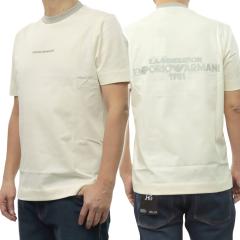 EMPORIO ARMANI �G���|���I�A���}�[�j �����Y �N���[�l�b�N �o�b�N�v�����gT�V���c EM005257 AF13715 �A�C�{���[ 2026�t�ĐV��