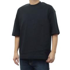 EMPORIO ARMANI �G���|���I�A���}�[�j �����Y �N���[�l�b�N �r�b�O�V���G�b�gT�V���c EM005256 AF24740 �u���b�N 2026�t�ĐV��