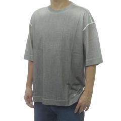 EMPORIO ARMANI �G���|���I�A���}�[�j �����Y �N���[�l�b�NT�V���c EM005255 AF10017 �O���[ 2026�t�ĐV��