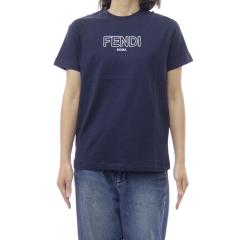 FENDI �t�F���f�B �L�b�Y ���f�B�[�X�N���[�l�b�NT�V���c JUI202 7AJ �l�C�r�[ 2026�t�ĐV��