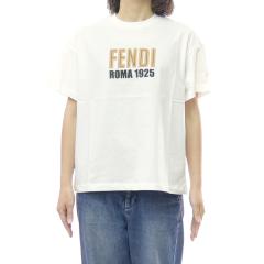 FENDI �t�F���f�B �L�b�Y ���f�B�[�X�N���[�l�b�NT�V���c JUI204 7AJ �z���C�g 2026�t�ĐV��