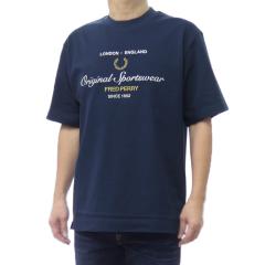 FRED PERRY �t���b�h�y���[ �����Y�N���[�l�b�NT�V���c M2407 / ORIGINAL SPORTSWEAR T-SHIRT �l�C�r�[ 2026�t�ĐV��