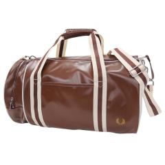 FRED PERRY �t���b�h�y���[ �����Y�o�����o�b�O L7255 / CLASSIC BARREL BAG �u���E�� 2026�t�ĐV��