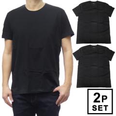 HUGO BOSS �q���[�S�{�X �����Y2�p�b�NT�V���c 50475294 10243514 / TshirtRN 2PComfort �u���b�N ��Ԑl�C���i