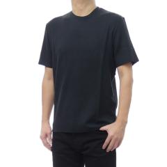 HUGO BOSS �q���[�S�{�X �����Y�N���[�l�b�NT�V���c 50527377 10265768 / Rib T-Shirt �u���b�N 2026�t�ĐV��