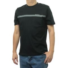 HUGO BOSS �q���[�S�{�X �����Y�N���[�l�b�NT�V���c 50561470 10205166/Authentic T-shirt �u���b�N 2026�t�ĐV��