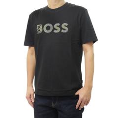 HUGO BOSS �q���[�S�{�X �����Y�N���[�l�b�NT�V���c 50556009 10276567 / Te_Insignia �u���b�N 2026�t�ĐV��