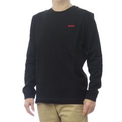 HUGO�EHUGO BOSS �q���[�S�{�X �����Y�N���[�l�b�N�����OT�V���c 50532022 10267482 / Ausin LS Shirt �u���b�N ��Ԑl�C���i