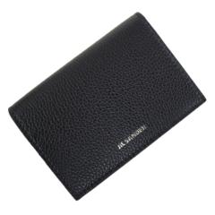 JIL SANDER �W���T���_�[ �r�W�l�X�J�[�h�P�[�X/���h���� J26VL0027 P8892/FLAT CARD HOLDER �u���b�N 2026�t�ĐV��