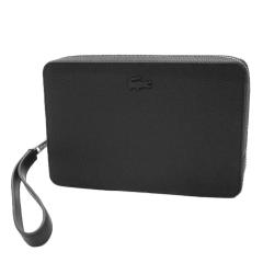 LACOSTE ���R�X�e �����Y�Z�J���h�o�b�N/�|�[�`�o�b�O NH2922CE �u���b�N ��Ԑl�C���i