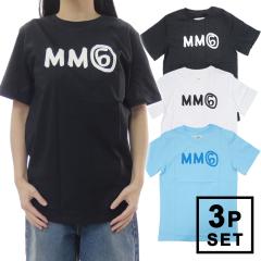 MM6 �G���G���V�b�N�X �L�b�Y ���f�B�[�X 3�p�b�N�N���[�l�b�N T�V���c ���� M61016 MM041 �u���b�N/�z���C�g/�u���[ 2026�t�ĐV��