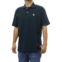 MAISON KITSUNE ���]���L�c�l �|���V���c �����Y ���̎q�|���V���c ���� ��100�� PM00210KP0001 / FOX HEAD COMFORT POLO �l�C�r�[ 2026