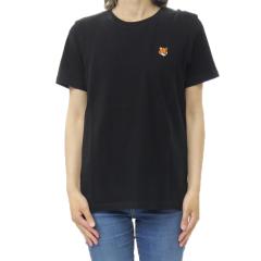 MAISON KITSUNE ���]���L�c�l T�V���c ���f�B�[�X �N���[�l�b�NT�V���c ���� �g�b�v�X PW00113KJ7026 / FOX HEAD REGULAR TEE-SHIRT �u��