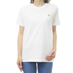 MAISON KITSUNE ���]���L�c�l T�V���c ���f�B�[�X �N���[�l�b�NT�V���c ���� �g�b�v�X PW00115KJ7026 / BABY FOX REGULAR TEE-SHIRT �z��