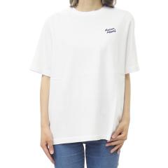 MAISON KITSUNE ���]���L�c�l T�V���c ���f�B�[�X �N���[�l�b�NT�V���c ���� �g�b�v�X PW00114KJ0119 / HAND WRITING COMFORT TEE-SHIRT 