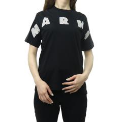 MARNI �}���j �L�b�Y ���f�B�[�X�N���[�l�b�NT�V���c M01265 M00RF �u���b�N 2026�t�ĐV��