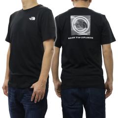 THE NORTH FACE �m�[�X�t�F�C�X T�V���c �����Y ���� �N���[�l�b�NT�V���c NF0A8G9V / M BOX  NSE ENG RG SS TEE �u���b�N 2026�t�ĐV��