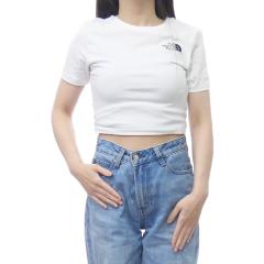 THE NORTH FACE �m�[�X�t�F�C�X T�V���c ���f�B�[�X �g�b�v�X �N���[�l�b�NT�V���c ���� NF0A55AO / W ESS CP SL SS TEE �z���C�g 2026�t